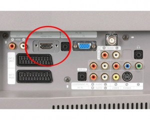 hdmi ingang