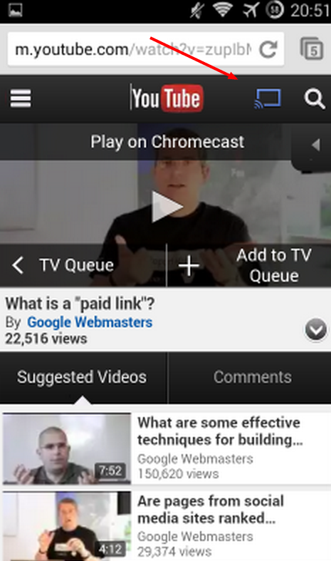 chrome-android-cast